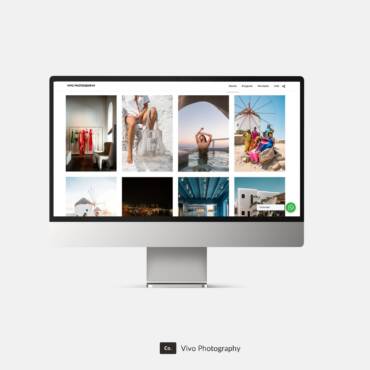 Web Development Κατασκευη Ιστοσελιδων Vivo Photography Mykonos